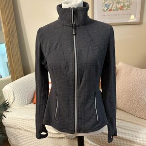lululemon athletica Dark Gray Full-Zip Utility Jacket